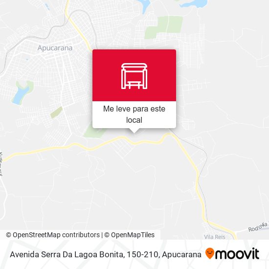 Avenida Serra Da Lagoa Bonita, 150-210 mapa