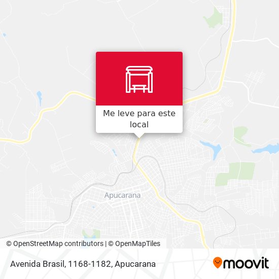 Avenida Brasil, 1168-1182 mapa