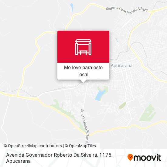 Avenida Governador Roberto Da Silveira, 1175 mapa
