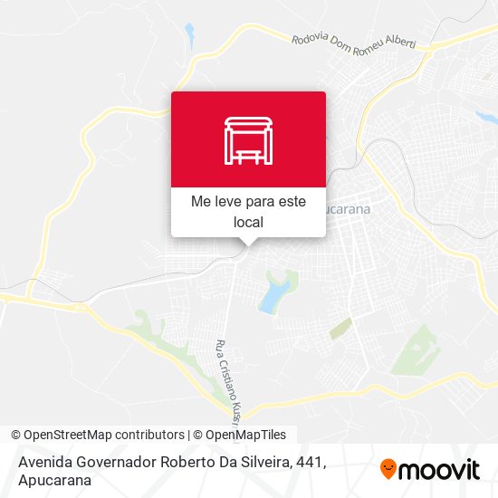 Avenida Governador Roberto Da Silveira, 441 mapa