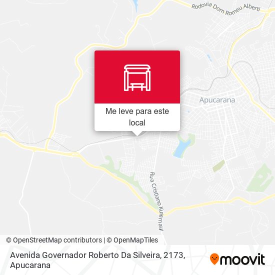 Avenida Governador Roberto Da Silveira, 2173 mapa
