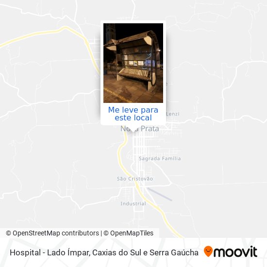 Hospital - Lado Ímpar mapa