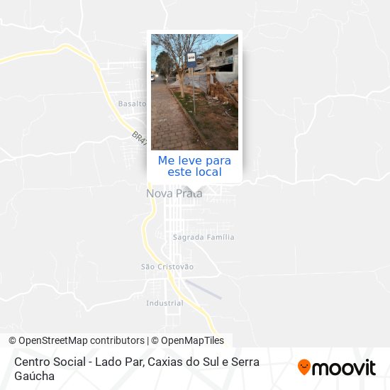 Centro Social - Lado Par mapa