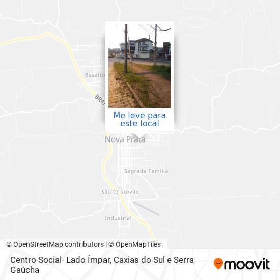 Centro Social- Lado Ímpar mapa