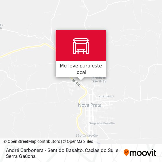 André Carbonera - Sentido Basalto mapa