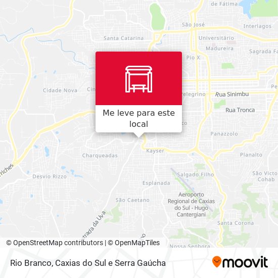 Rio Branco mapa