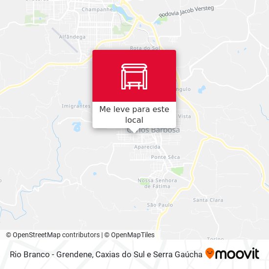 Rio Branco - Grendene mapa
