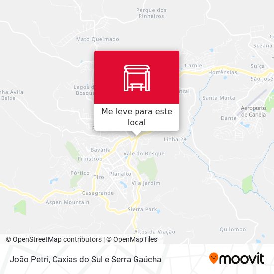 João Petri mapa