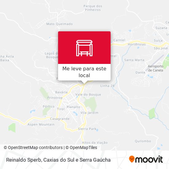 Reinaldo Sperb mapa