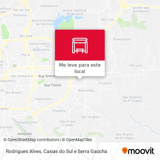 Rodrigues Alves mapa