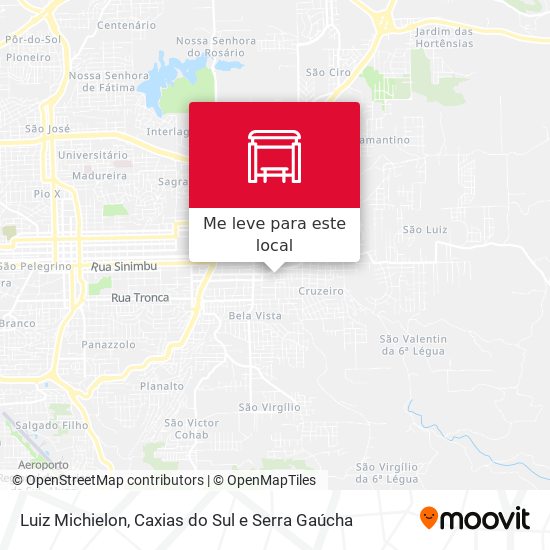 Luiz Michielon mapa