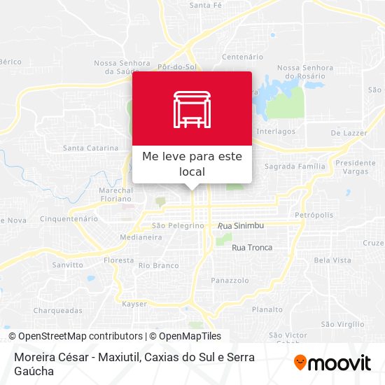 Moreira César - Maxiutil mapa