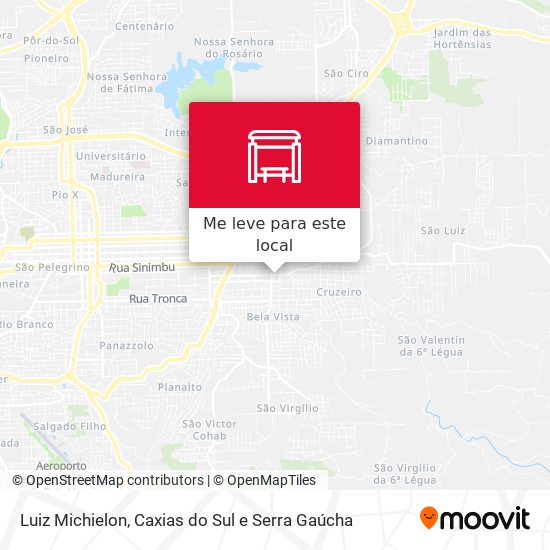 Luiz Michielon mapa