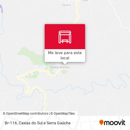 Br-116 mapa