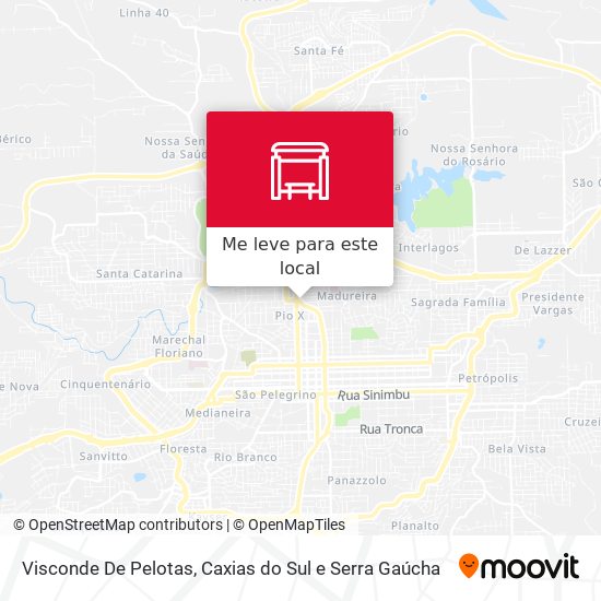 Visconde De Pelotas mapa