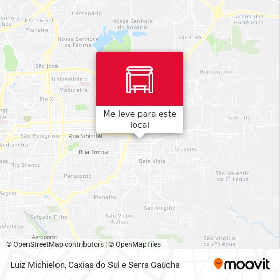 Luiz Michielon mapa