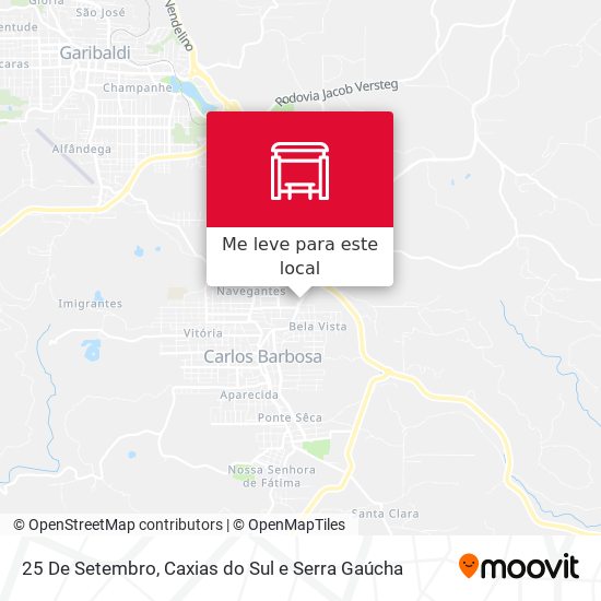 25 De Setembro mapa