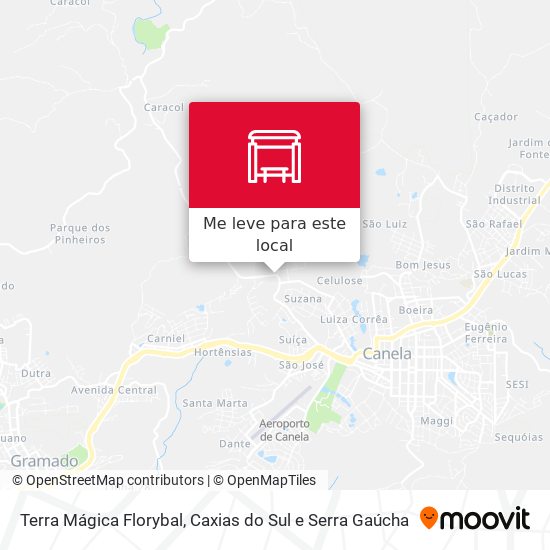 Terra Mágica Florybal mapa