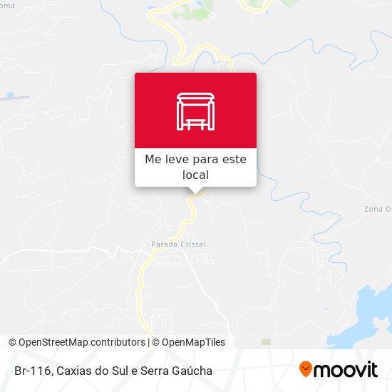 Br-116 mapa