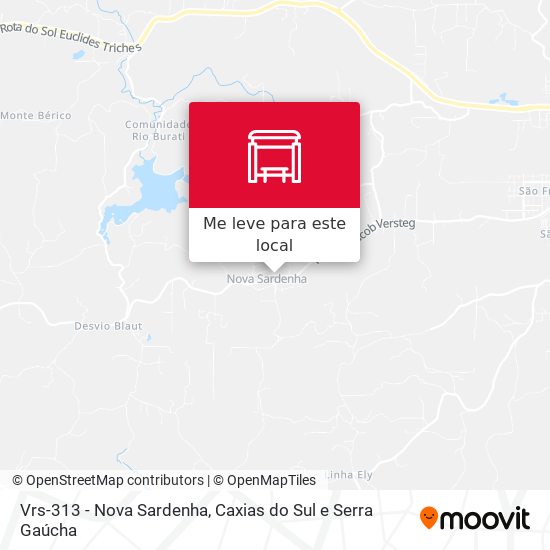 Vrs-313 - Nova Sardenha mapa