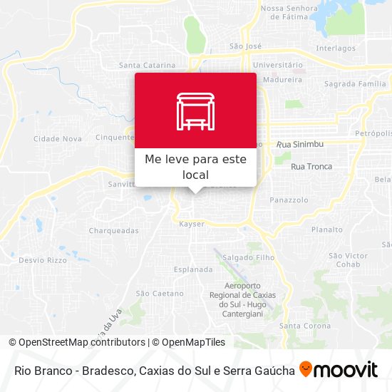 Rio Branco - Bradesco mapa