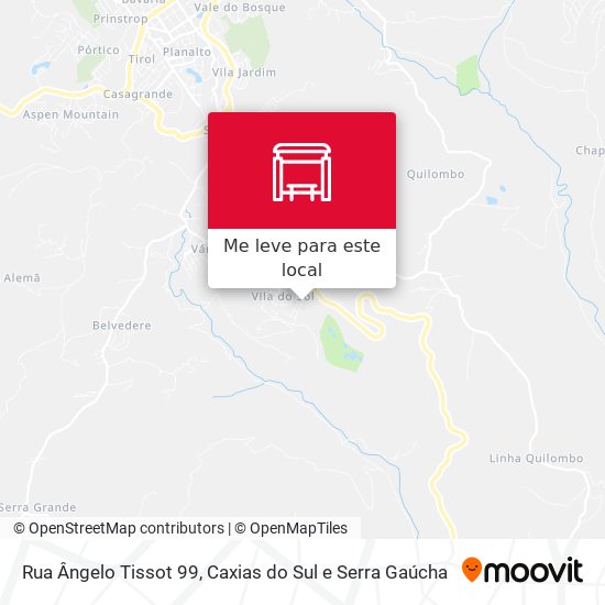 Rua Ângelo Tissot 99 mapa