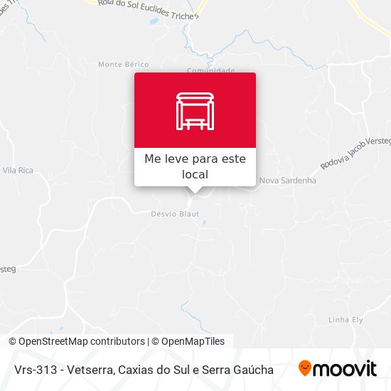 Vrs-313 - Vetserra mapa