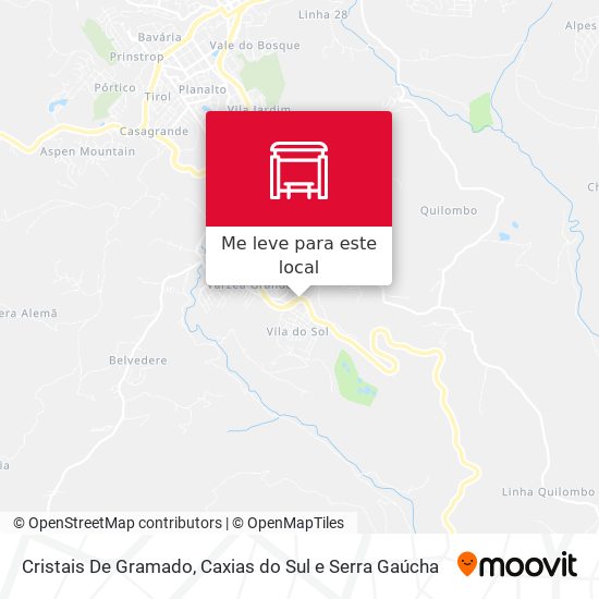 Cristais De Gramado mapa