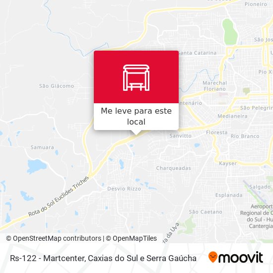 Rs-122 - Martcenter mapa
