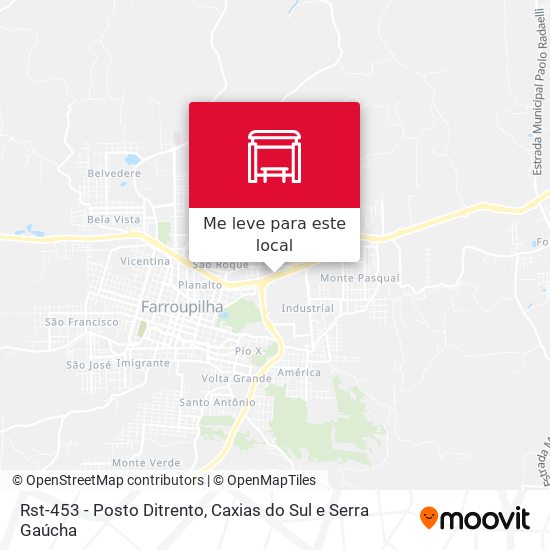 Rst-453 - Posto Ditrento mapa