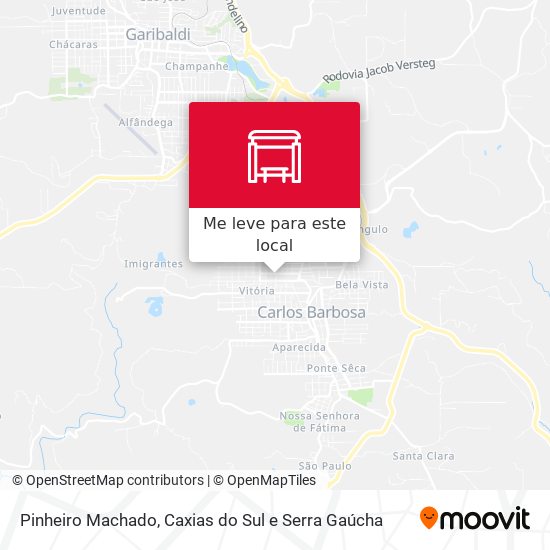 Pinheiro Machado mapa