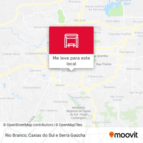 Rio Branco mapa