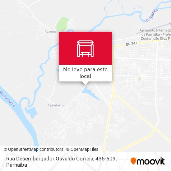 Rua Desembargador Osvaldo Correia, 435-609 mapa