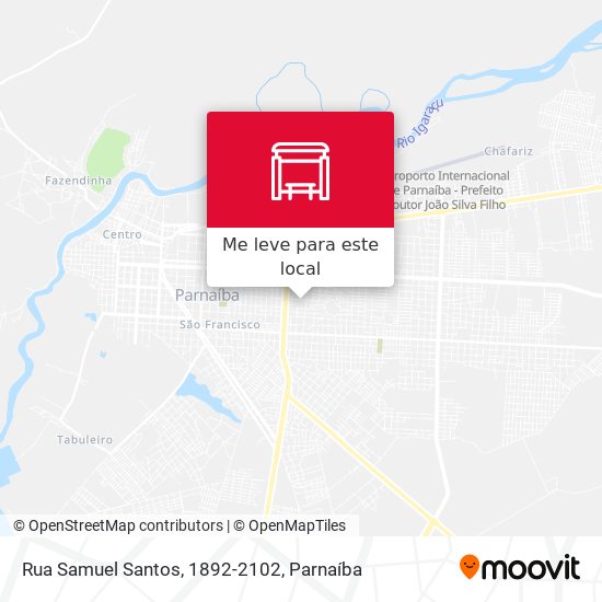 Rua Samuel Santos, 1892-2102 mapa