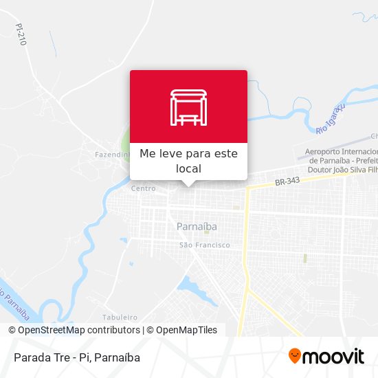 Parada Tre - Pi mapa