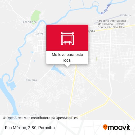 Rua México, 2-80 mapa