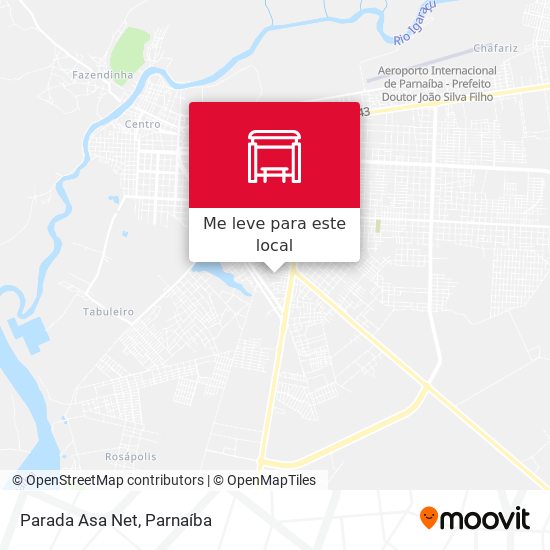 Parada Asa Net mapa