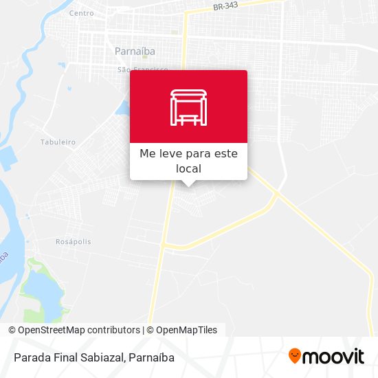 Parada Final Sabiazal mapa