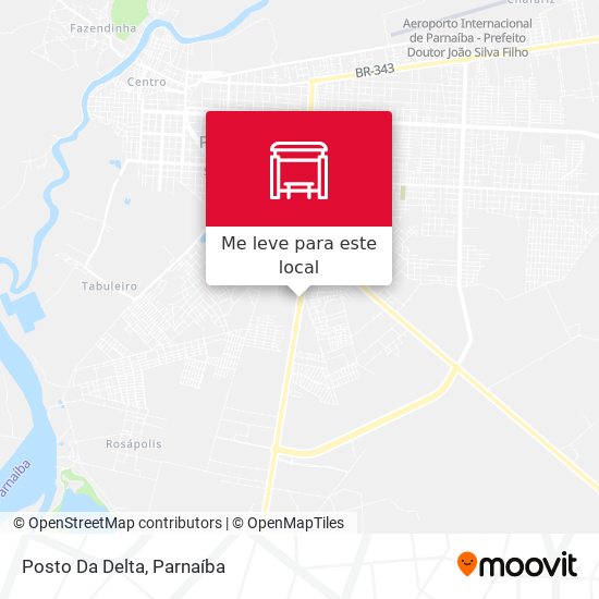 Posto Da Delta mapa