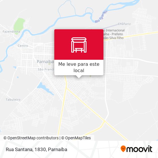 Rua Santana, 1830 mapa