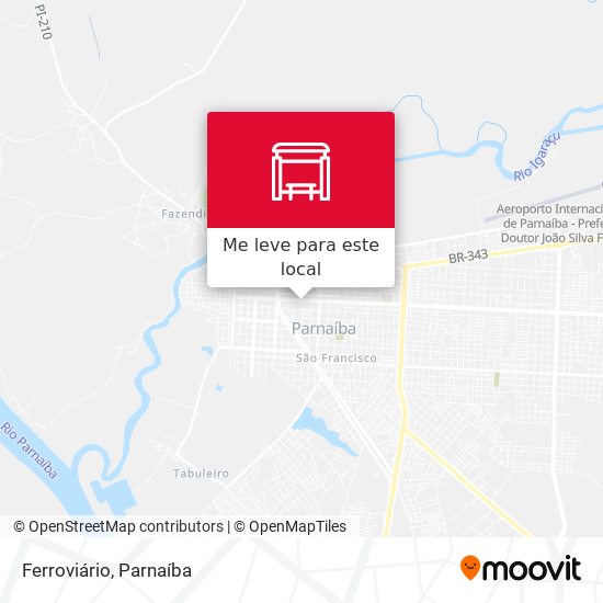 Ferroviário mapa