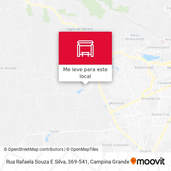 Rua Rafaela Souza E Silva, 369-541 mapa
