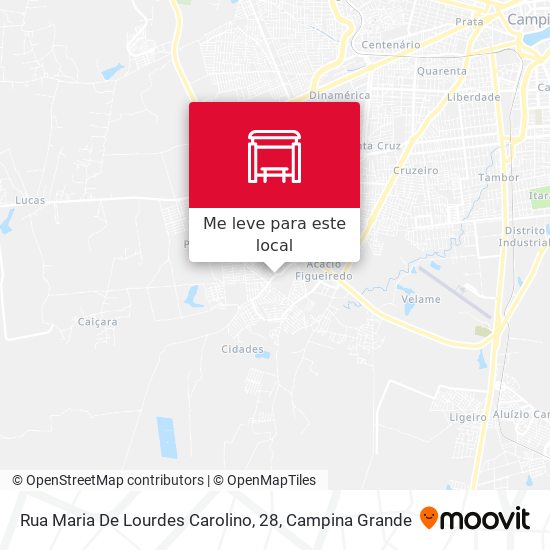 Rua Maria De Lourdes Carolino, 28 mapa