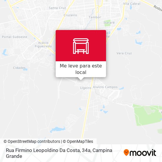 Rua Firmino Leopoldino Da Costa, 34a mapa