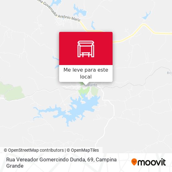 Rua Vereador Gomercindo Dunda, 69 mapa