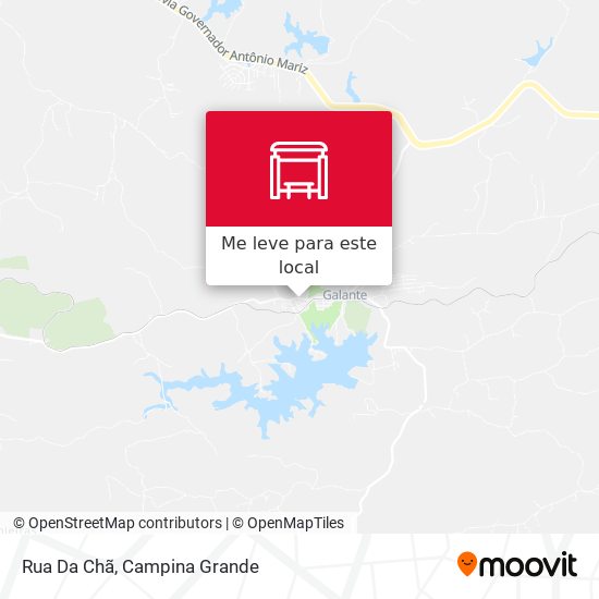 Rua Da Chã mapa