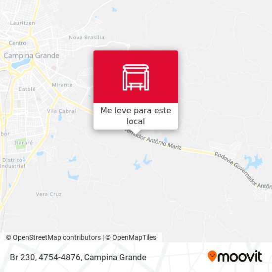 Br 230, 4754-4876 mapa