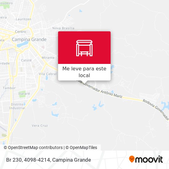 Br 230, 4098-4214 mapa