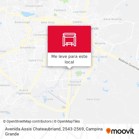 Avenida Assis Chateaubriand, 2543-2569 mapa
