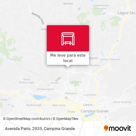 Avenida Paris, 2933 mapa
